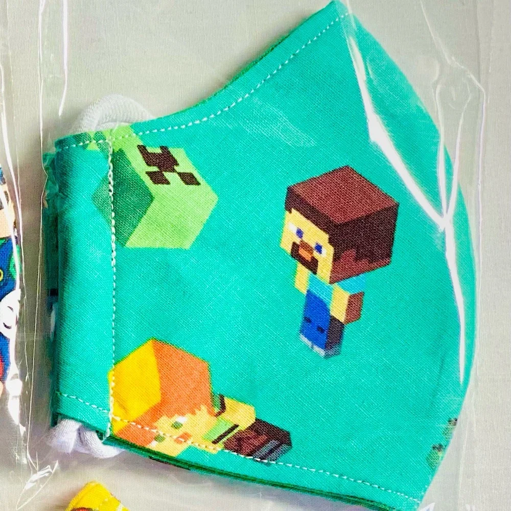 kids face mask Minecraft
